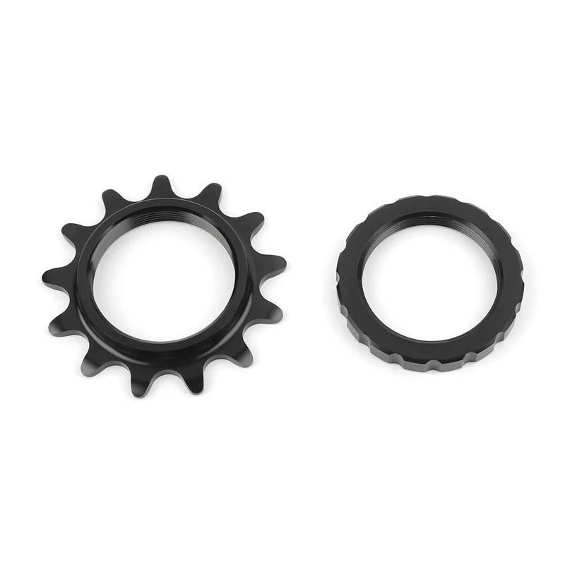 POLSO Black Fixed Gear Bike Freewheel AL7075 13T 14T 15T 16T 17T 18T 19T 20T Single Speed Aluminum Alloy Fixie Bicycle Cog