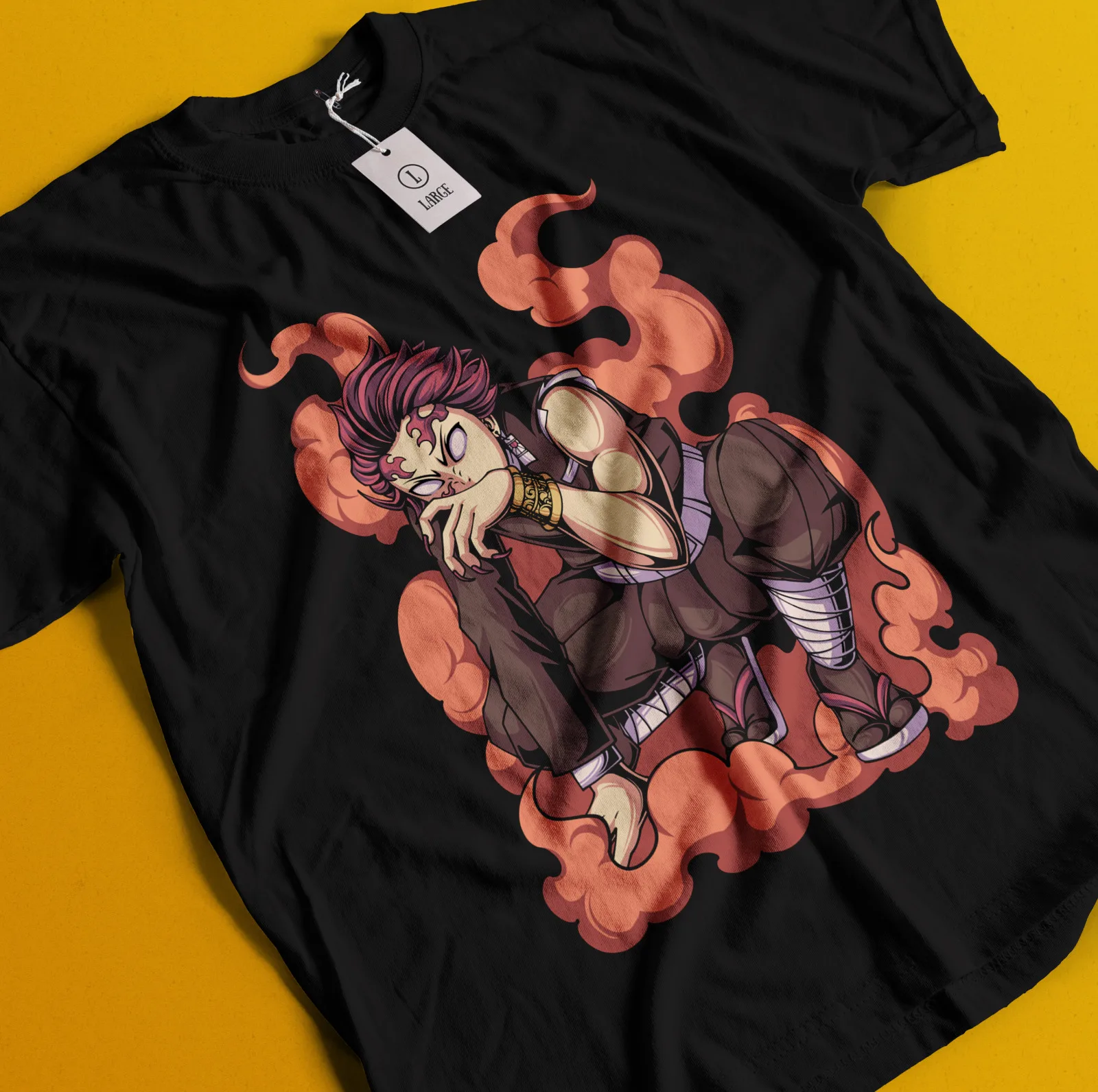 

Demon Slayer Shirt Tanjiro Tshirt Zenitsu T-Shirt Muzan Doma Tee Inosuke Nezuko