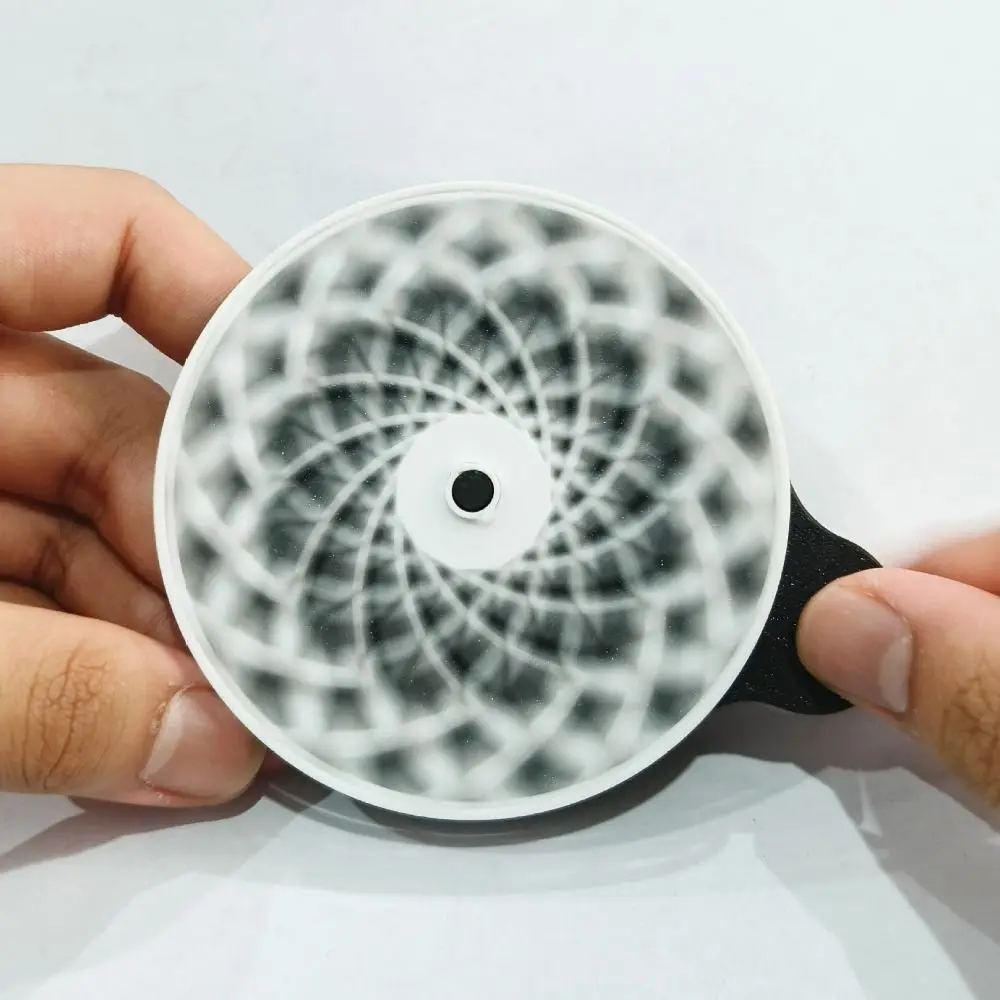 Reducing ABS Dynamic Decompression Funny Fashion 3D Printed Dynamic Simple Creative Psychedelic Gear Dynamic Adults Gift