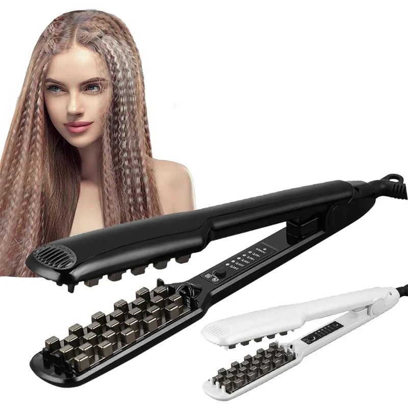 

1-½ Inch Professional Hair Volumizing Iron For Thicker Hair or Larger Lasting Hair Volume Straightener Curling Fluffy Tool