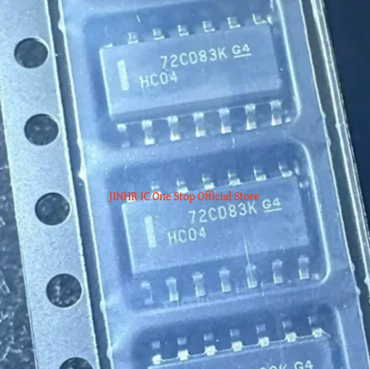 New, 20PCS SN74HC04 SN74HC04DR, SOIC-14, Marking HC04, Inverter IC