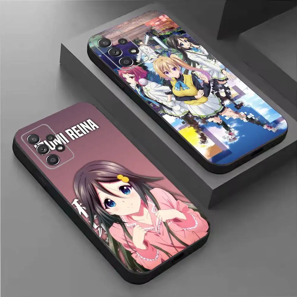 love M-Musaigen no Phantom World Phone Case For Samsung S26,25,24,21,22,21,20,10,9,8,7,6,5,Ultra,Plus,Fe,Lite Black Shell