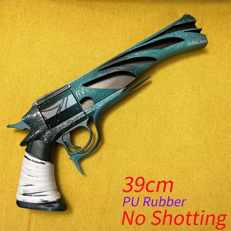 Destiny Gun Prop Future Fantasie Revolver Pistole Cosplay Armi Modello di sicurezza Modello in gomma PU Giocattolo di Halloween Nessun scatto