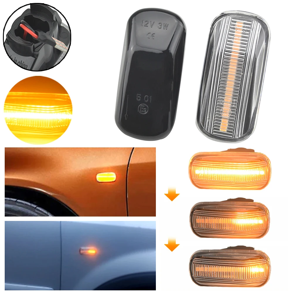 LED Side Marker Light 2002-2006 For Honda Integra DC5 Type R Models Turn Signal Lamp