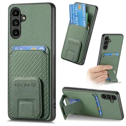 Leather Card Back Case For Samsung Galaxy A57 A37 A27 A17 A07 A06 A16 A26 A36 A56 A05S A15 A35 A55 A14 A24 A54 A53 5G 4G Cover
