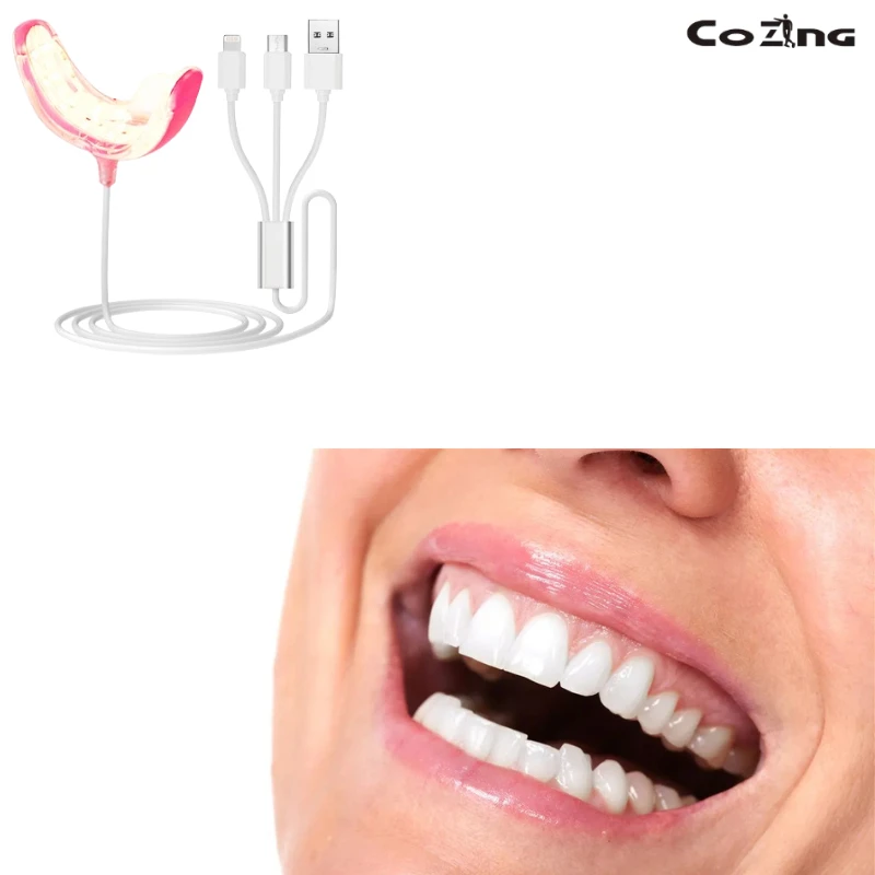 

3-Mode LED Dental Light Pen - Gentle Red Light Therapy for Mouth Ulcer Comfort, Sensitive Teeth Gum Wellness Maintenance