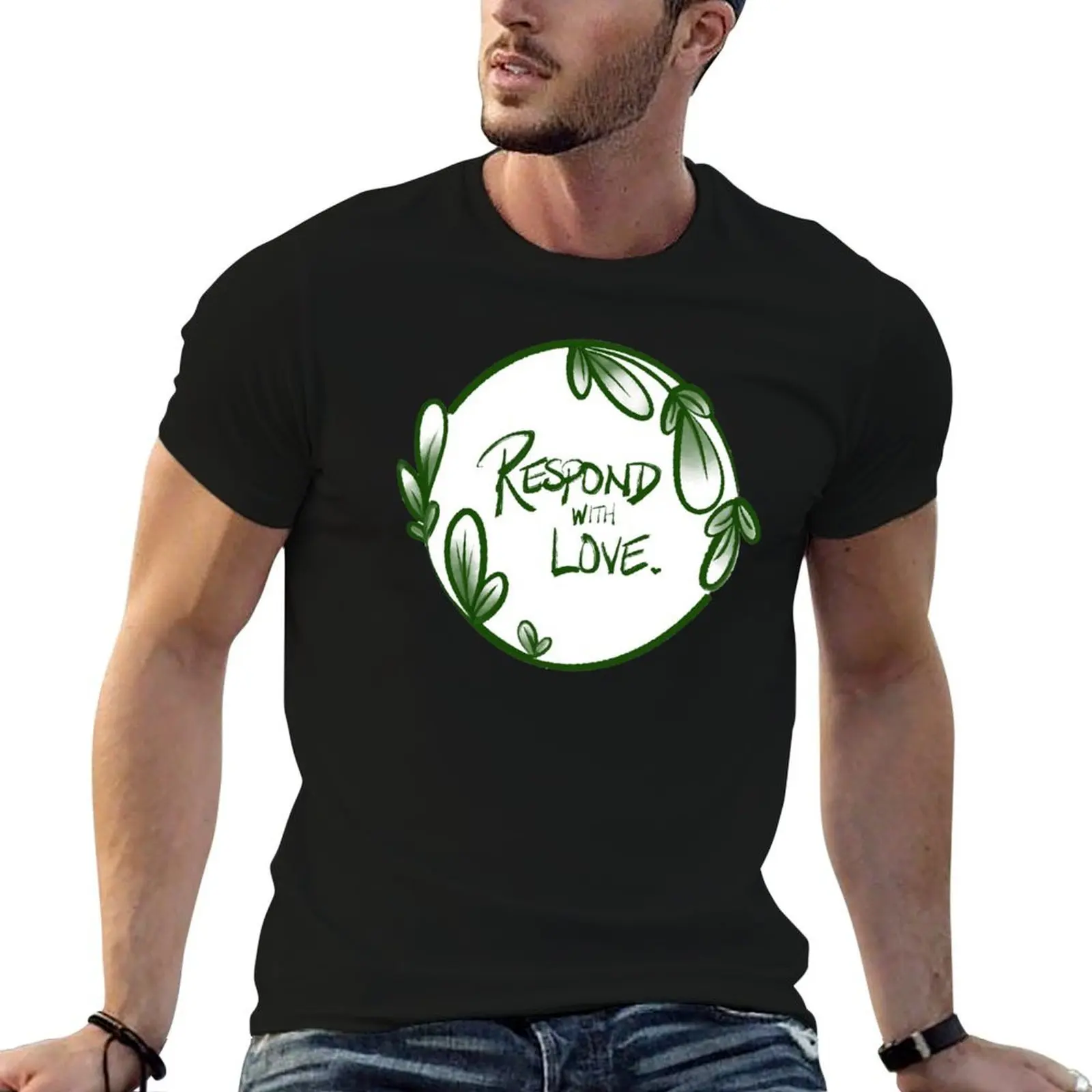 Respond With Love: Raising Support for Ayesha Rouser T-Shirt croswit shirt man summer top shirts graphic tee men