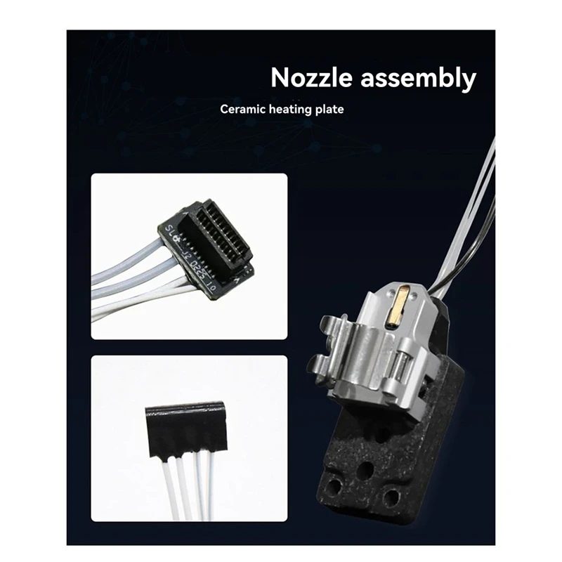 For A1/A1 Mini 3D Printer Hotend Heating Assembly Hotend Heating Components-AC17