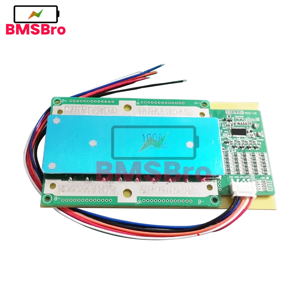 BMS 4S 12.8V 260A Lifepo4 Lithium Battery Protection Board Over Charge Discharge Protect Inverter for Ebike Escooter Car