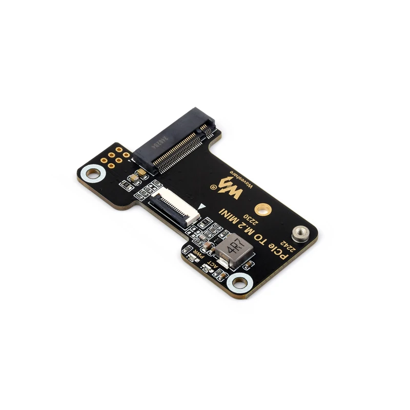 Raspberry Pi5 PCIe TO M.2 MINI Support Gen2 and Gen3 SSD Compatible 2230 2242