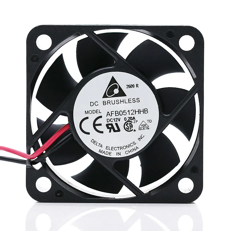 For Delta 5015 Afb0512hhb 12v 0.20a 5cm Double Ball Server cooling Fan