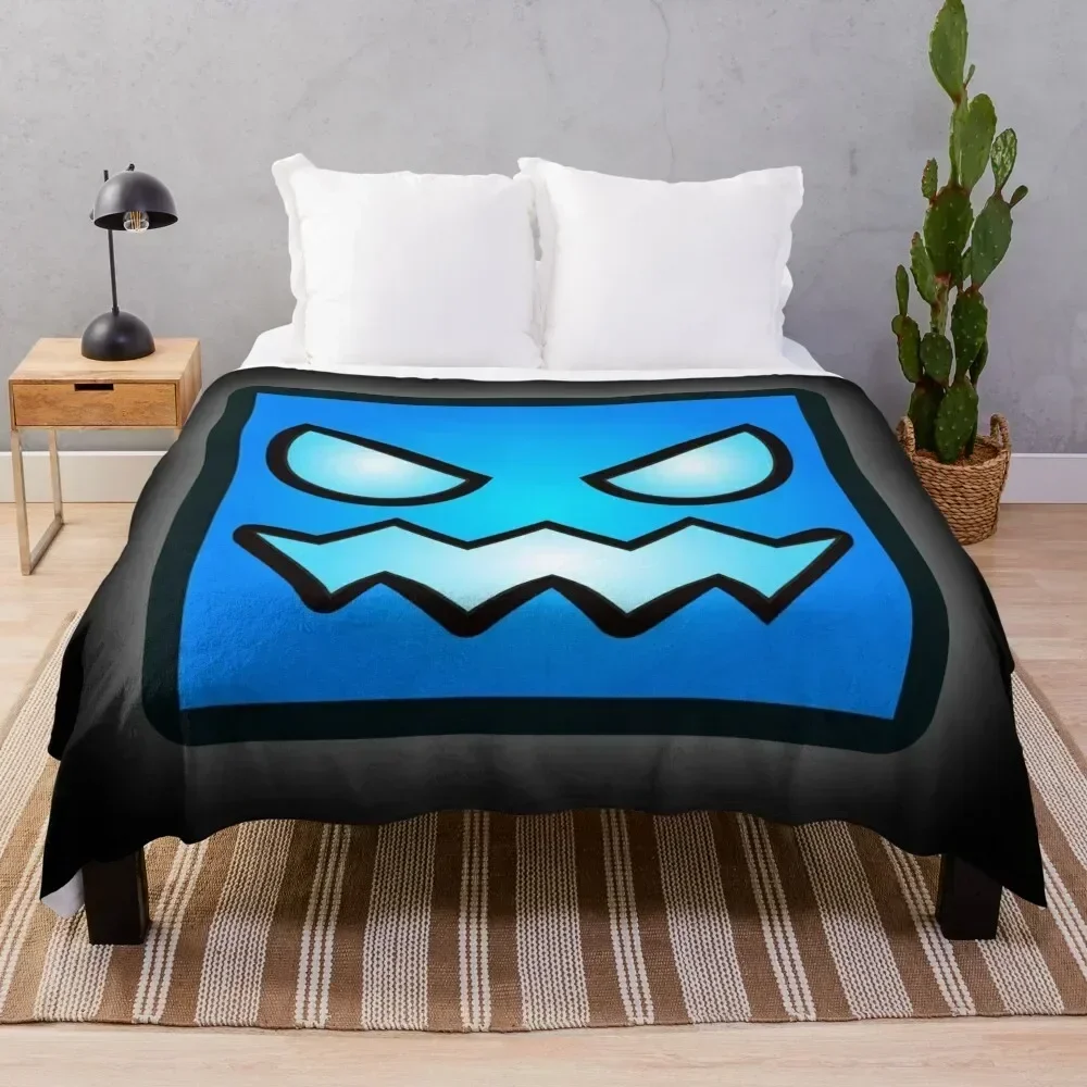 

Geometry dash Throw Blanket Soft Cozy Blanket for Pet Kids Adults