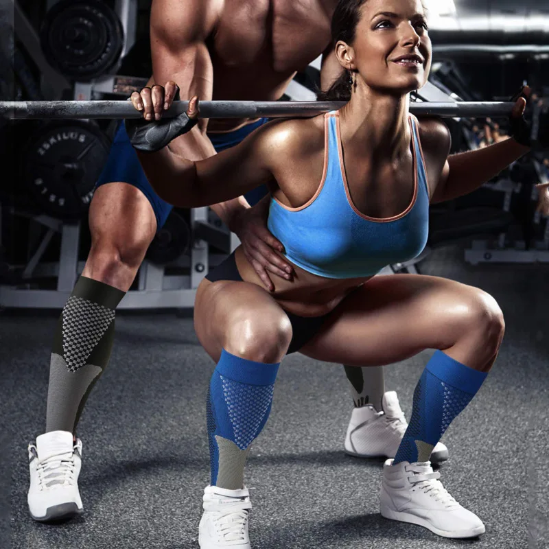 

Компрессионные носки Brothock, нейлоновые медицинские чулки для кормления, специализирующие велосипедные быстросохнущие дышащие спортивные носки для взрослых