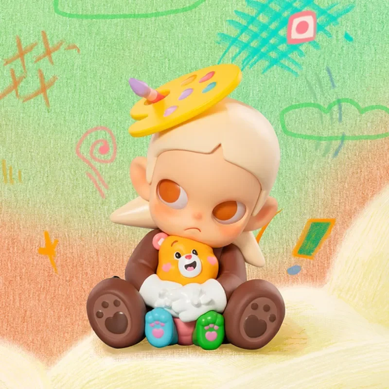 POPMART CareBears x Zsiga سلسلة صندوق أعمى تخمين حقيبة سطح المكتب الديكور لطيف نموذج هدية فتاة حقيبة أعمى اللعب أنيمي الشكل