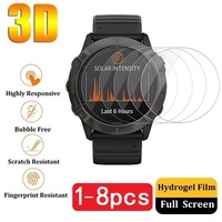 Protective Hydrogel Film on Garmin Fenix 7X 7S 7 6X 6S 6 Pro Fenix 5X 5S 5 Plus Screen Protector Foil Guard