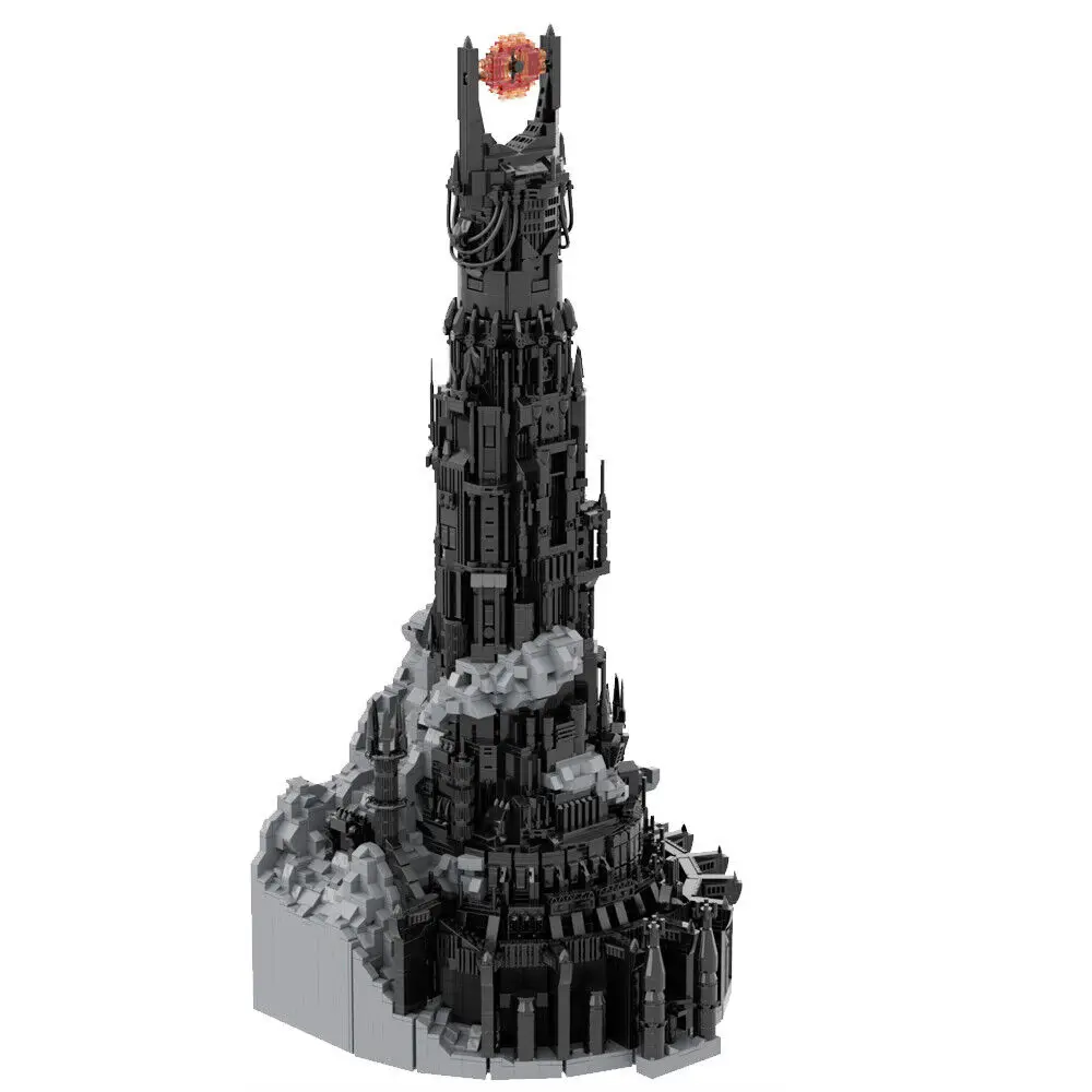 Dark Tower Greatest Fortress in Middle-earth from Movie 5996 Pieces MOC