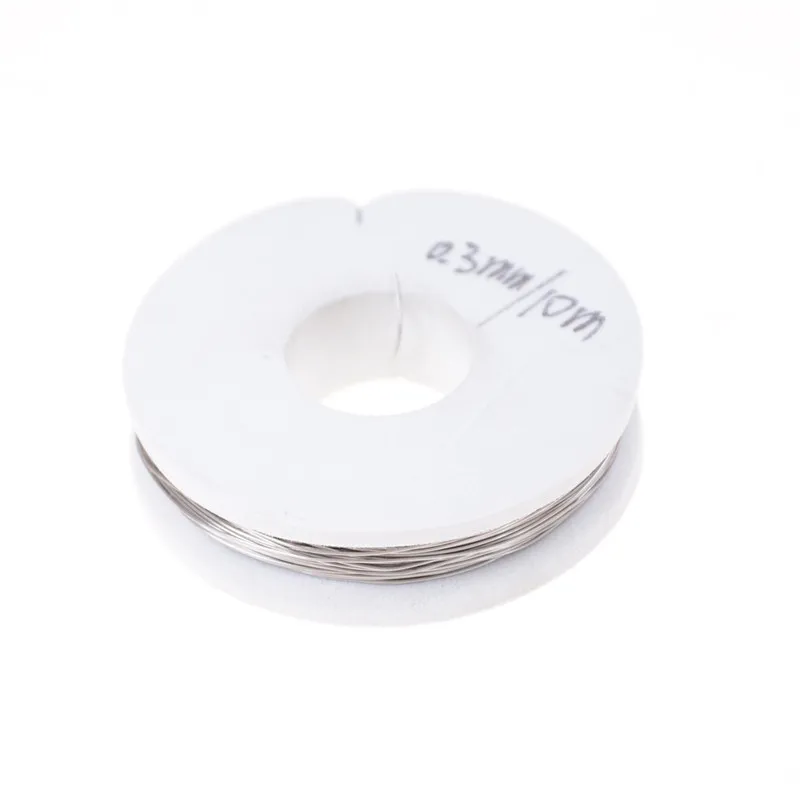High-quality 0.3mm Nichrome Wire 10m Length Resistance Resistor AWG Wire