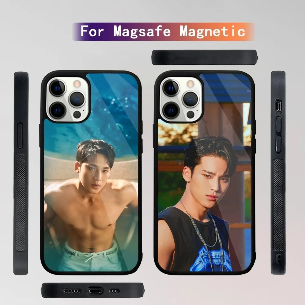 Mingyu Maestro    Phone Case For iPhone 15,14,13,12,11,Plus,Pro,Max Mini Magsafe Magnetic Wireless Charging