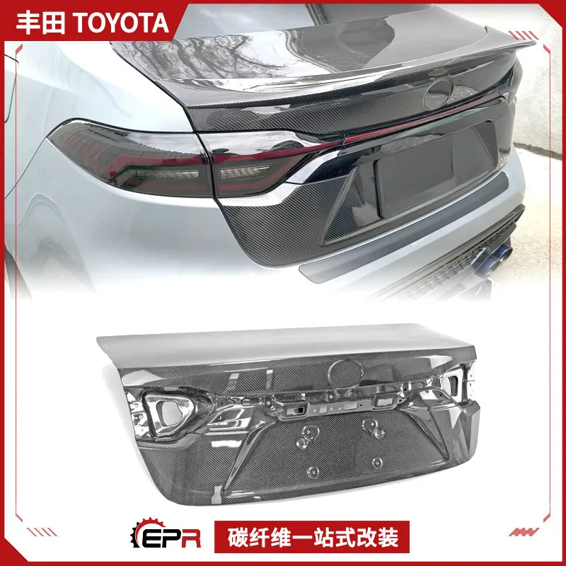 

19-22 для Toyota Corolla Corolla, непринужденная модификация из углеродного волокна, крышка багажника, хвостовая крышка