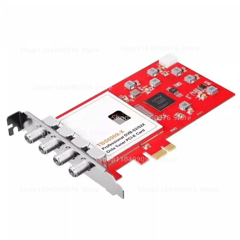 TBS6909-X V2 8-channel Frequency Input and Receiver Card, Compatible with Tvheadend Tuner