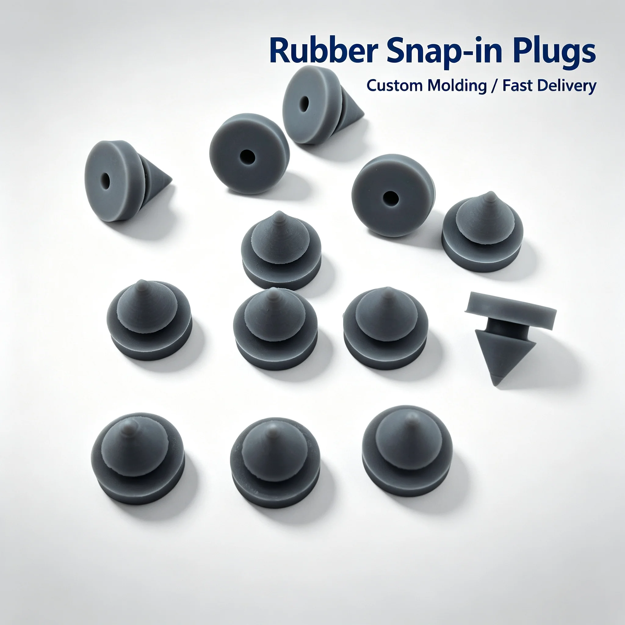 In stock: snap-on silicone waterproof sealing plugs, universal hole plugs for home appliances and furniture, silicone waterproof