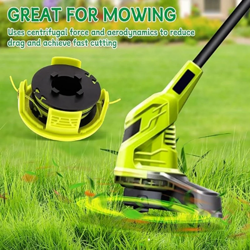 A53Q-Trimmerspule für Ryobi Rlt3025f RAC119 Mähseil, RAC118 Abdeckung und Feder