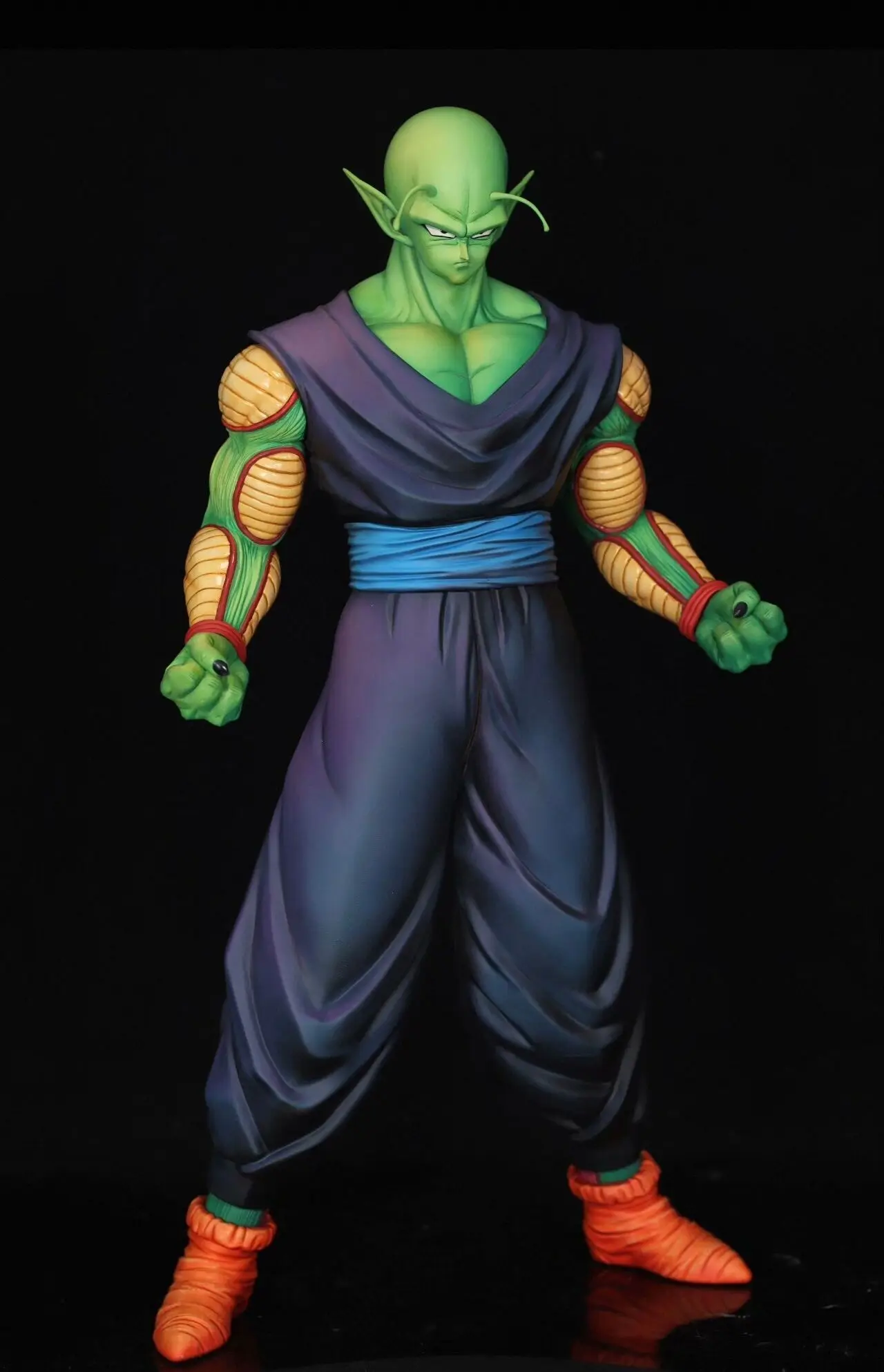 Nuevo Dragon Ball 37CM Piccolo HY Studio figura de Anime Piccolo estatuilla de dos manos estatua de PVC decoración de escritorio colección modelo juguete para regalo