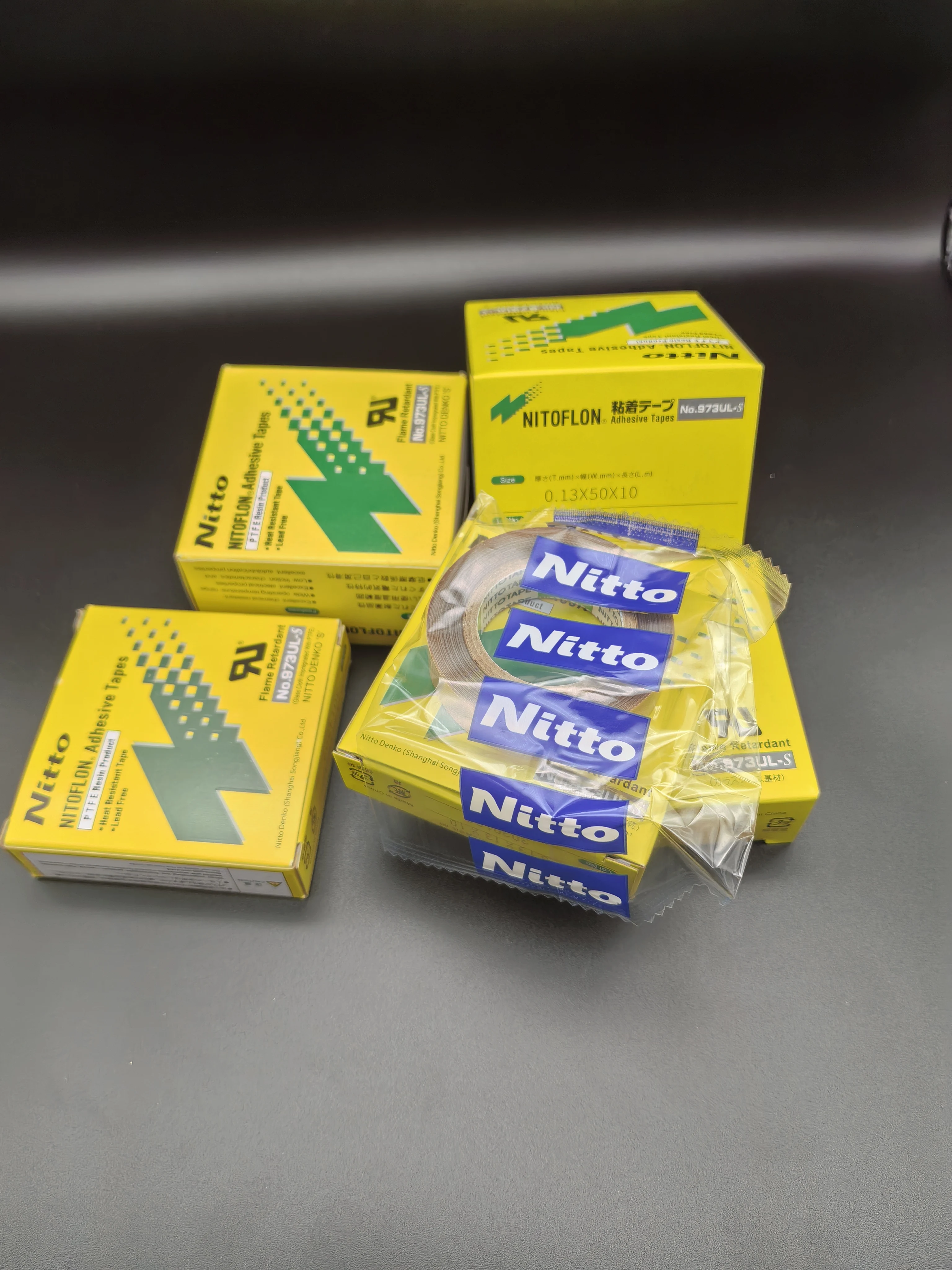 Waterproof electrical NITTO DENKO 973UL high temperature resistant adhesive tape NITOFLON waterproof electrical T0.13mm*W(13mm,1