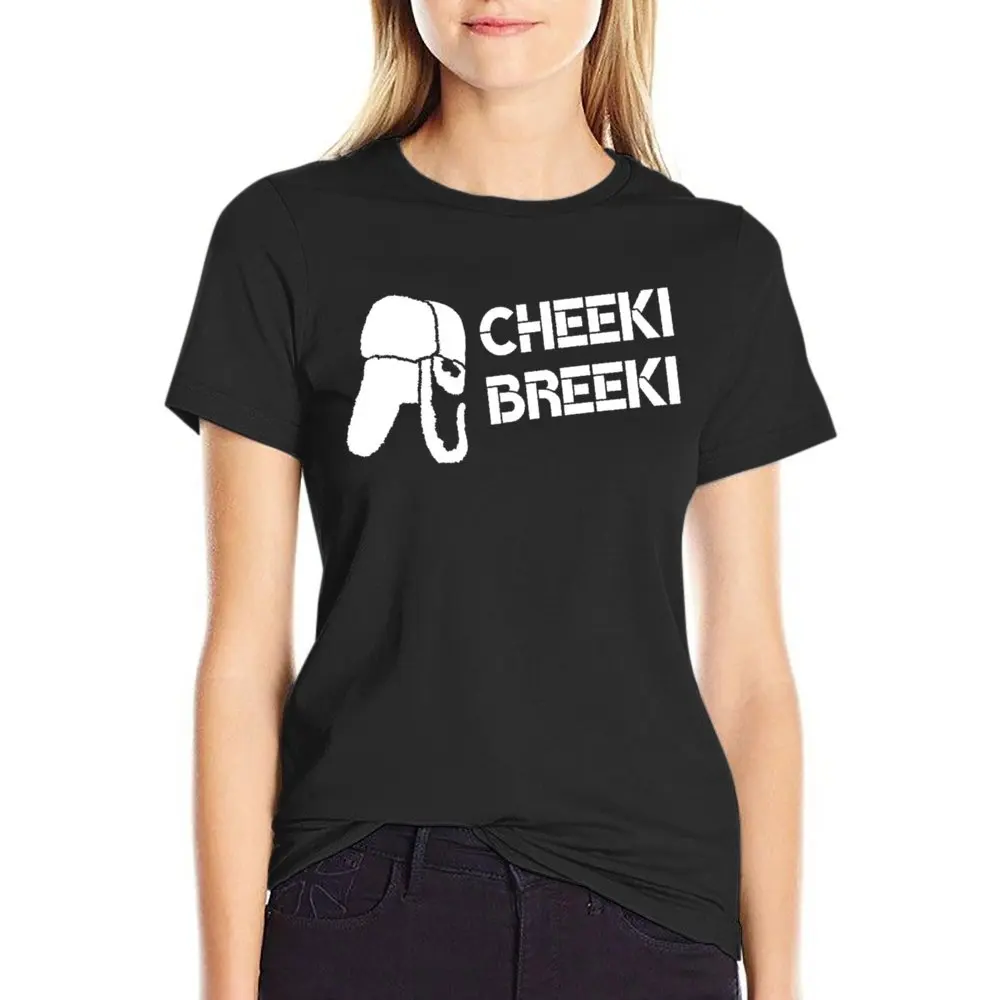 Crewneck Cheeki Breeki Classic For Sale T-shirt  Campaign T-shirts Top Quality Graphic Travel