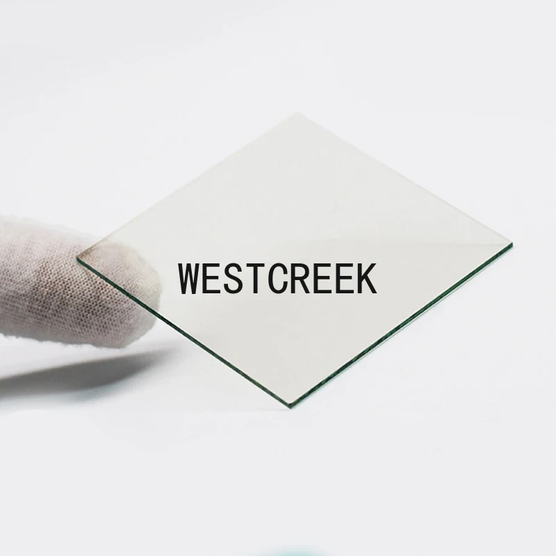 WESTCREEK FTO Conductive Glass Solar Cell Electrode Sheet Electrochemical Laser Etching Sheet Drilling Customization