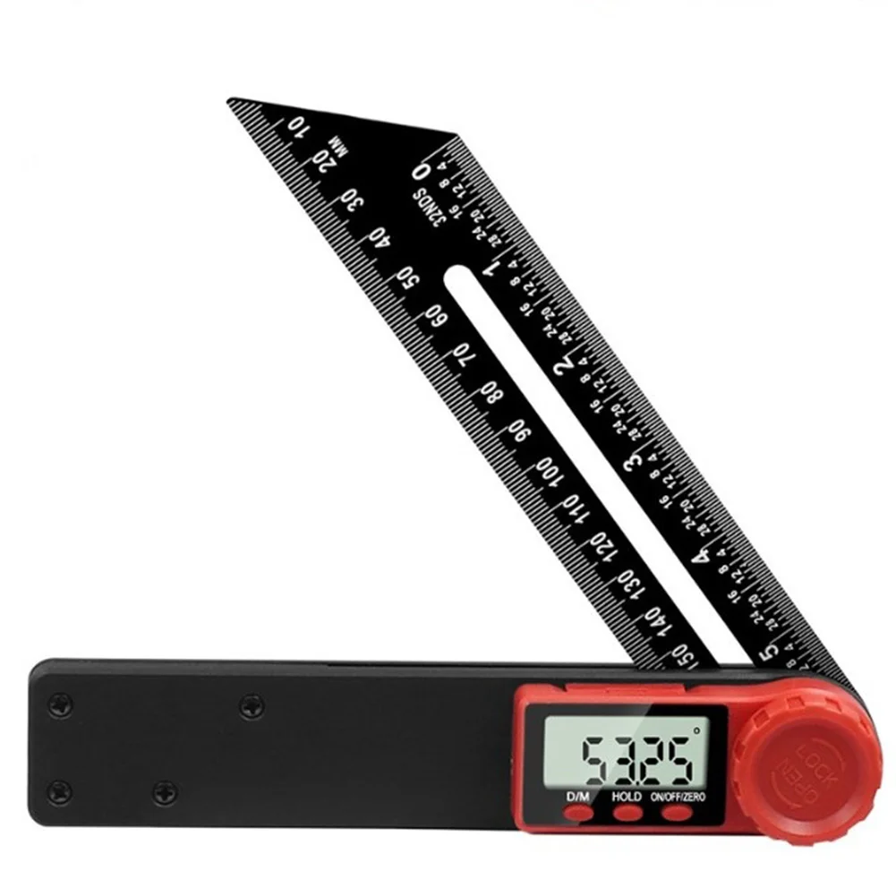 Red and Black Nylon Glass Fiber Engineering Material T Type Activity Goniometer Perfect for Schools and DIY Projects