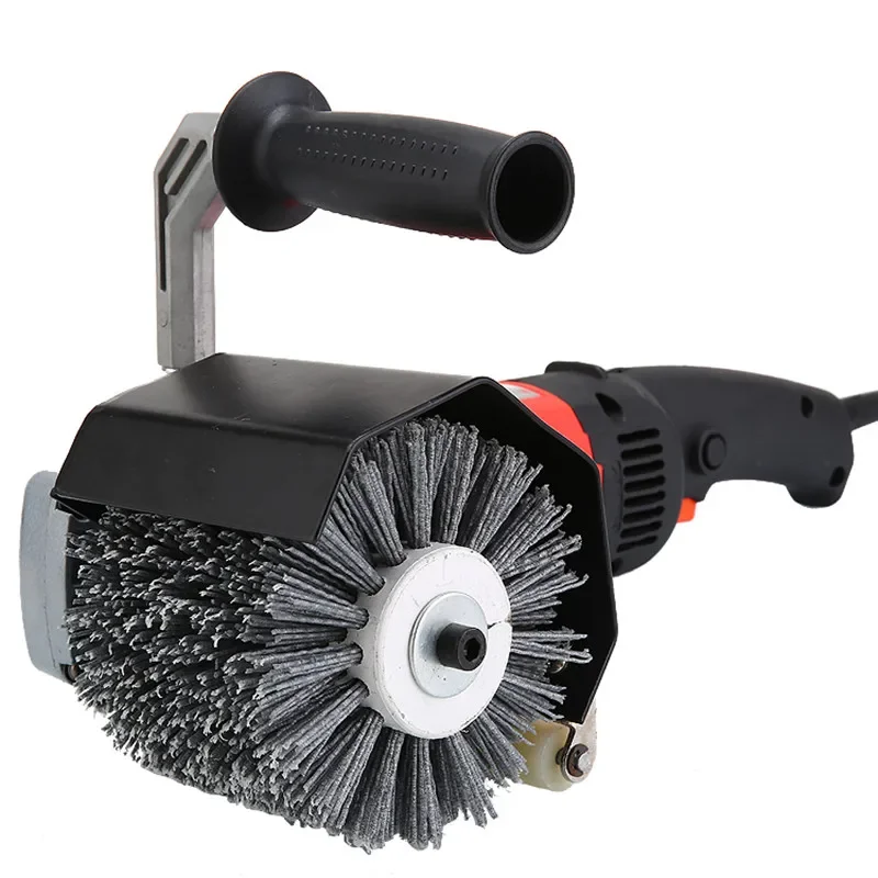Portable Polishing Machine for Wooden Stainless Steel Polishing with Grinding 1400w 230V Electric Metal Wire Drawing Machine