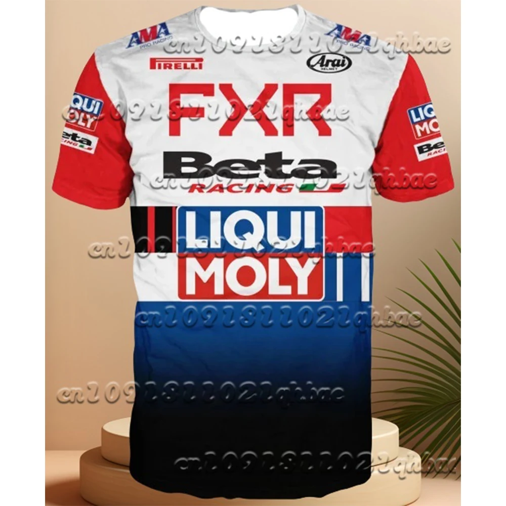 

2025 Men And Women Motorcycle Loose Riding Short Sleeved T-Shirt Summer Hot Selling Breathable Quick Drying Short Sleeved Shirt