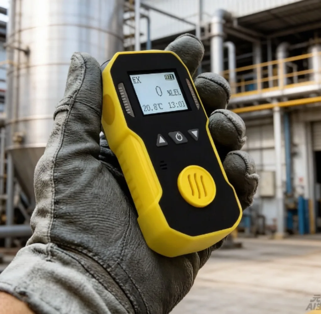 N2 Nitrogen Gas Analyzer Portable Pump Suction IP65 Waterproof for Laboratory Confined Space Use BH90A