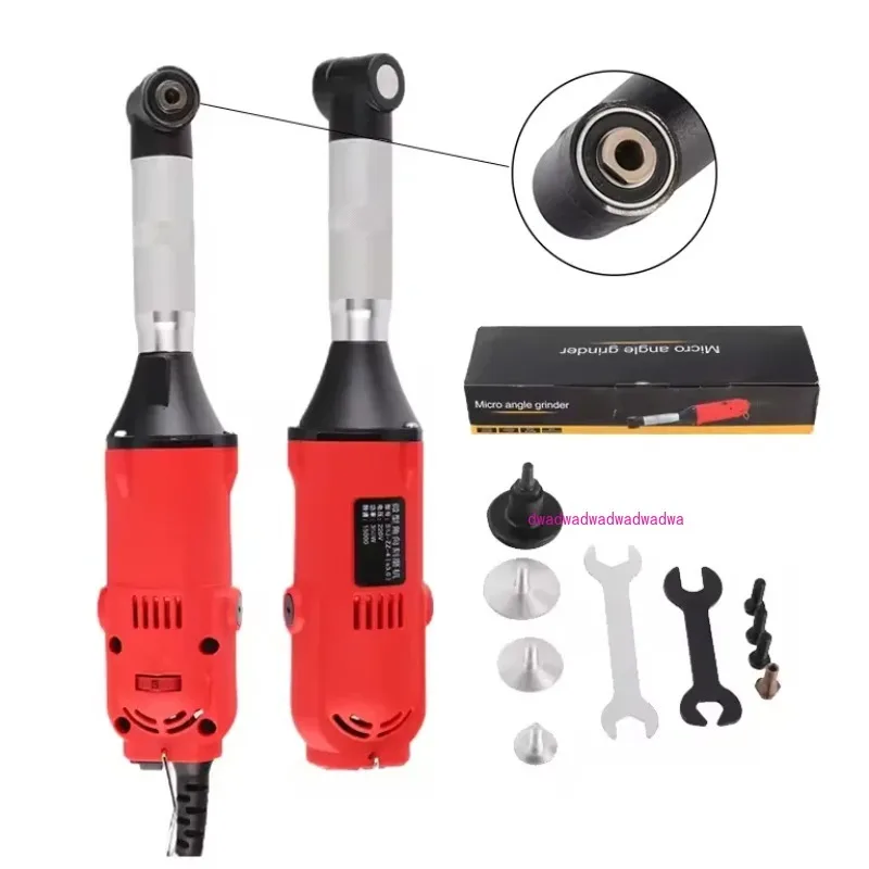 

220v/110v Electric Handheld Small Right Angle Angle Grinder Machine Mini Straight Grinder for Tile Cutting