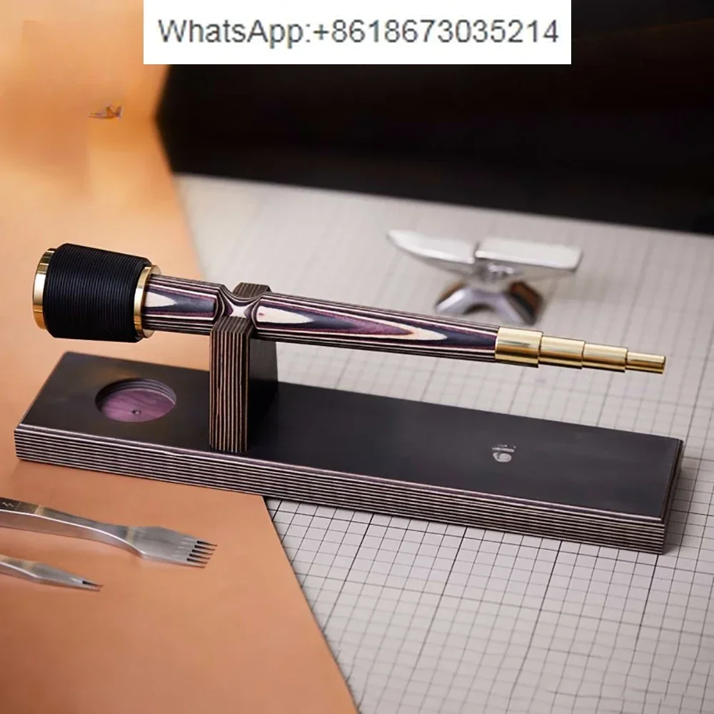 Professional Multifunctional Leather Carving Nylon Hammer Adjustable Punching Hammer Leathercraft Tools