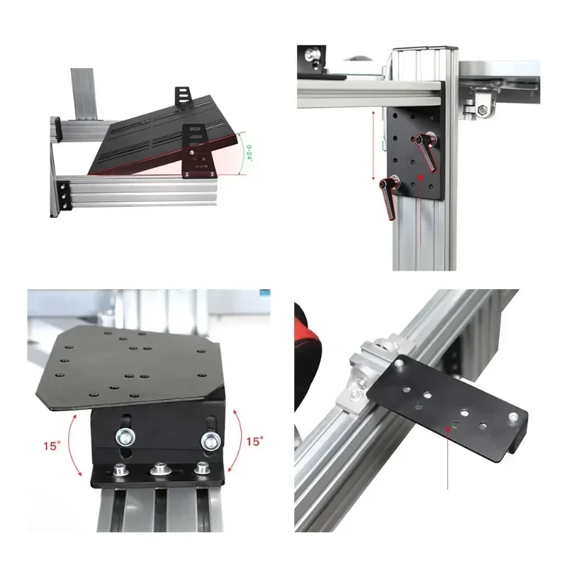 ل الألعاب محاكاة Ps4 Ps5 Xbox one عرض القيادة عجلة القيادة Chulovs سباق عجلة القيادة حامل G25 G27 G29 #6