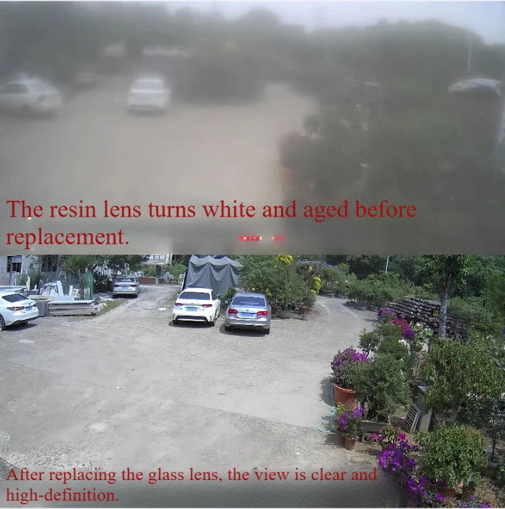2PCS FOR Fluorite camera glass lens C8W/C6C/C8C/C2 series 5 million pixel high definition lens Focal length 2.8/  4 /  6mm