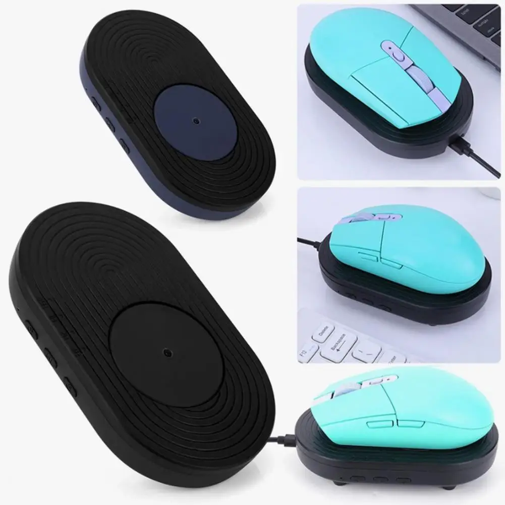Adjustable Mouse Mover Mouse Mover Device Automatic Mouse Movement Device for Laptop Undetectable Mover with 4 for Simulating