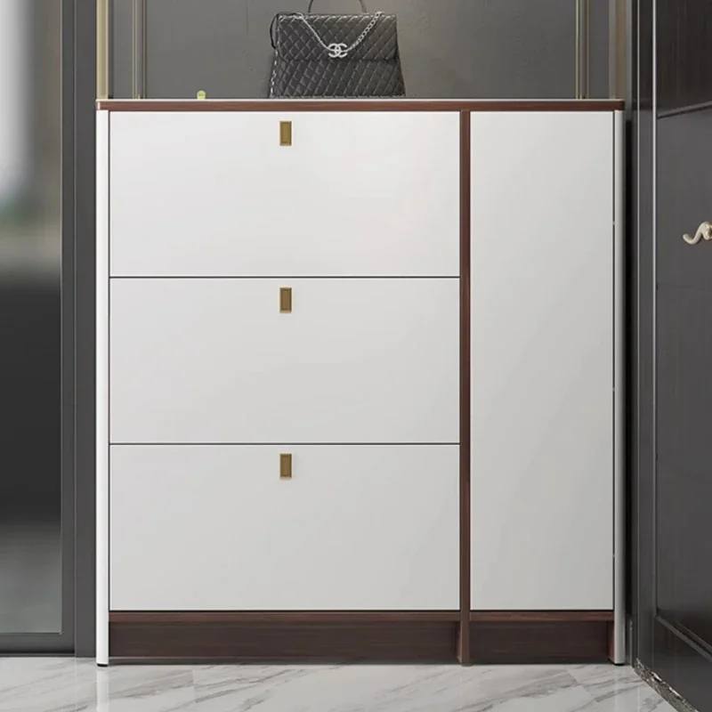 Living Room Clearance Shoe Cabinet Hotel Entryway Slim Rotating Shoe Cabinet Cabbinet Side Schuhschrank Furniture For Room