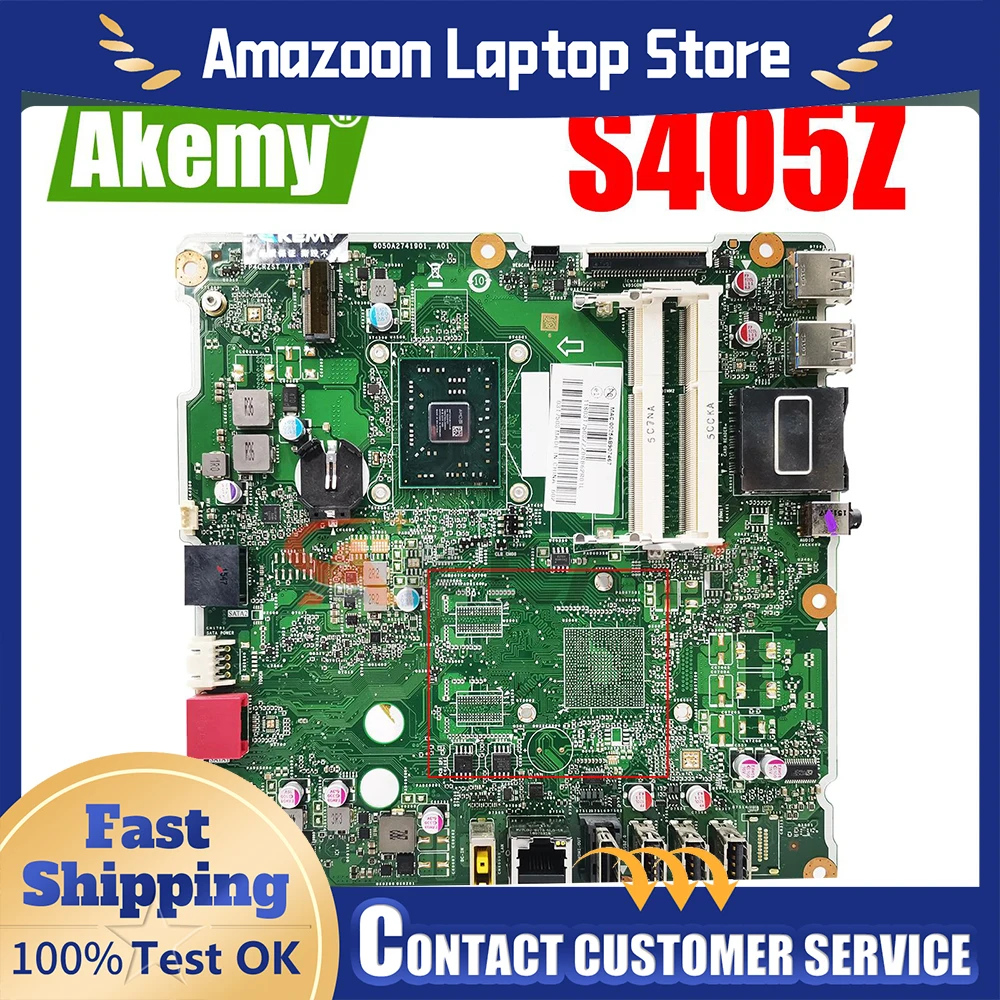 For LENOVO AIO 300-23ACL Motherboard AM7410 00UW133 6050A2741901 All-in-one Mainboard 216-0867030 DDR3 IdeaCentre 300-22ACL