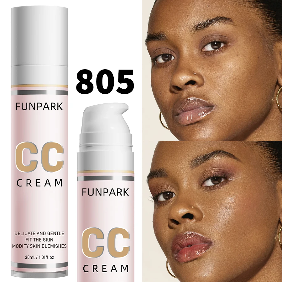 30 ml 1 Pc Farbe Korrektur CC Creme Gesichts Foundation Wasserdicht Concealer Bleaching Flüssige Foundation Koreanische Make-Up Kosmetik