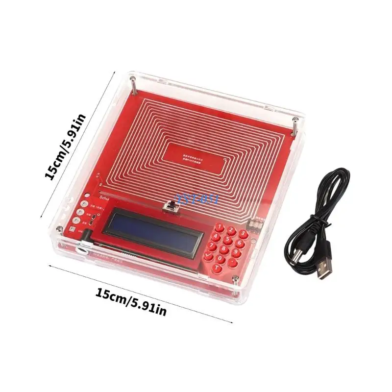 E15A Adjustable Frequency Signals Generator Sine Output 0 1Hz To 99999Hz Ranges