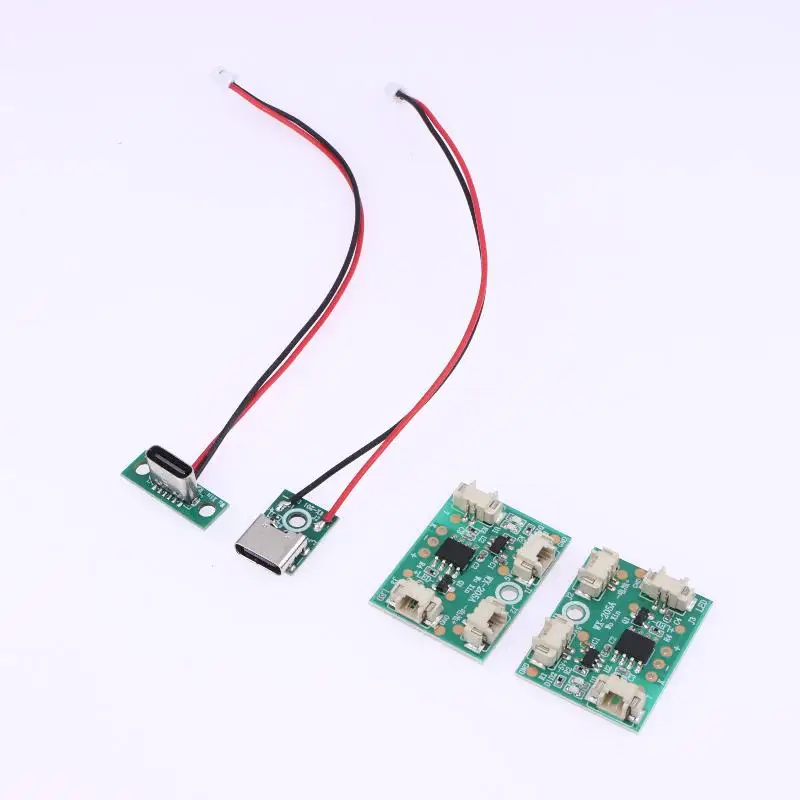 .New.4Pcs 5V 2A Low Voltage Single/Dual Color Light Board Controller Rechargeable LED Touch Switch Module PCB DIY Accessories