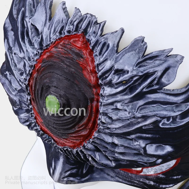 3D Hard Plastic Make Half Face Mask For Cosplay Jin Enjoji Anime DAN DA DAN Horror Costume Halloween Christmas Party Customized