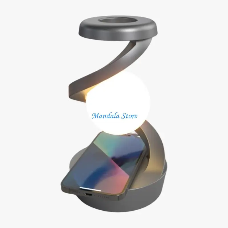U2JC Hovering Sphere Nearby Lamp Color Shifting Feature Motion Activated Lighting