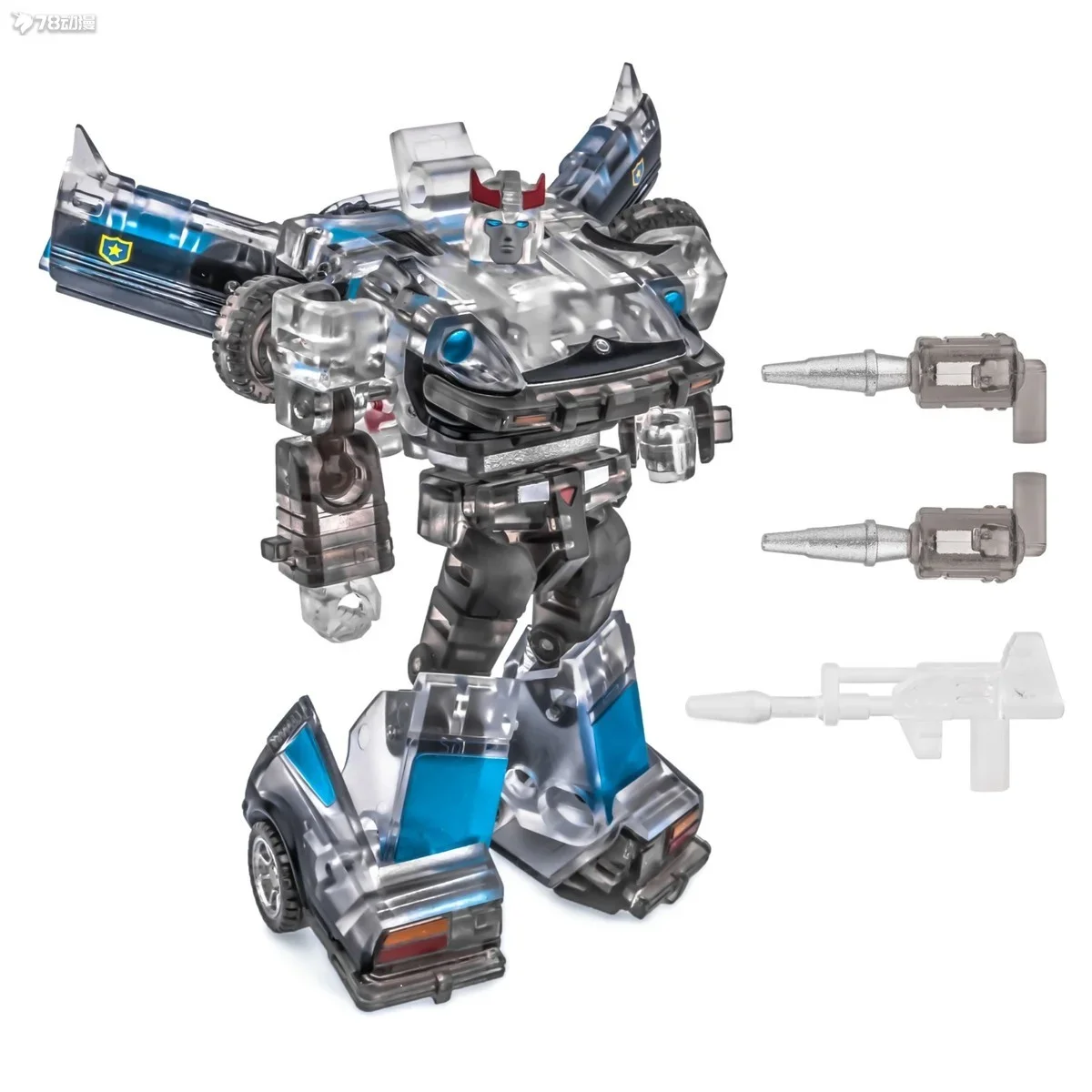 NEWAGE-Figurine TransDevices à Petite Échelle, Modèle NA H3 H3EX H3T Harry, Voiture de Police Autobot, Idéal comme Cadeau, en Stock