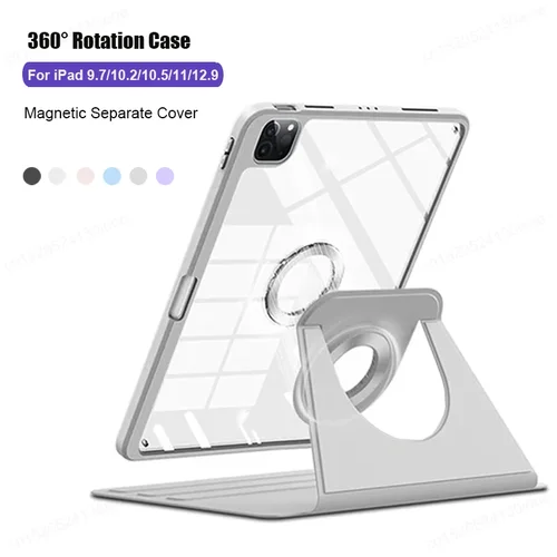 Para iPad Air Pro 11 12,9 13 pulgadas Funda 2024 Funda desmontable magnética iPad Air 5th 4th 10,9 10th 10,2 9 9th 8th Generación Funda