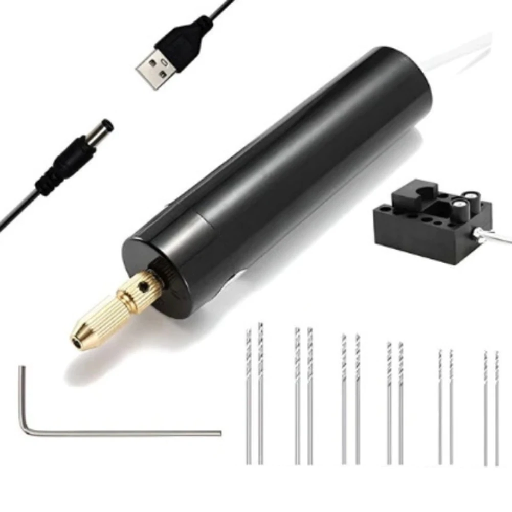 【Tools & Parts】 Micro-Type Hand Drill Small Electric Grinder Drilling Electric Polishing Tool DIY Drilling Electric Tool