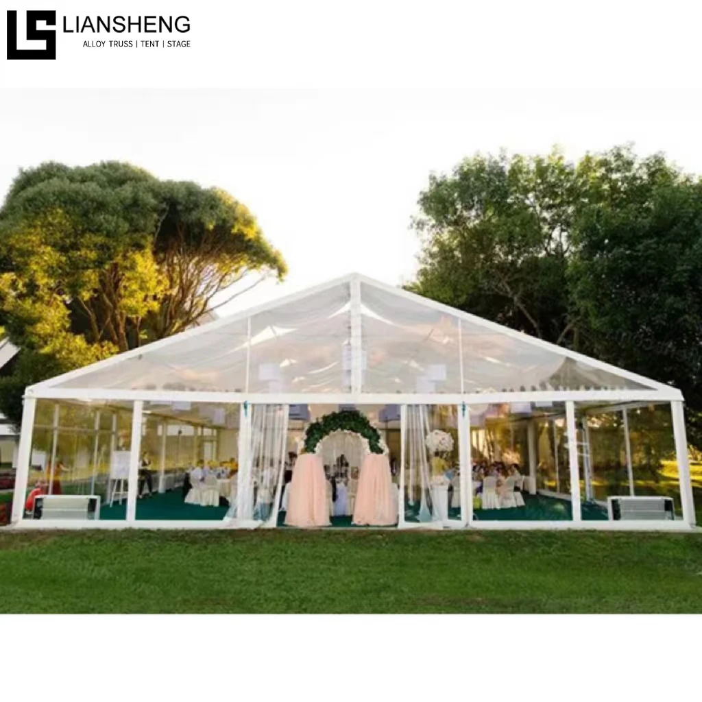 2025 Hot Sale Outdoor High Quality Tent Clear Transparent Canopy Tent Party Event Tent Wedding